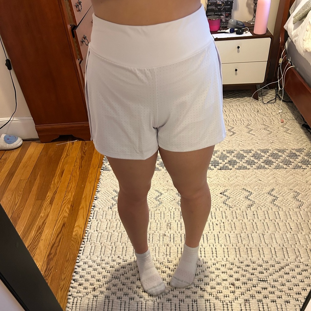 Women's White Shorts